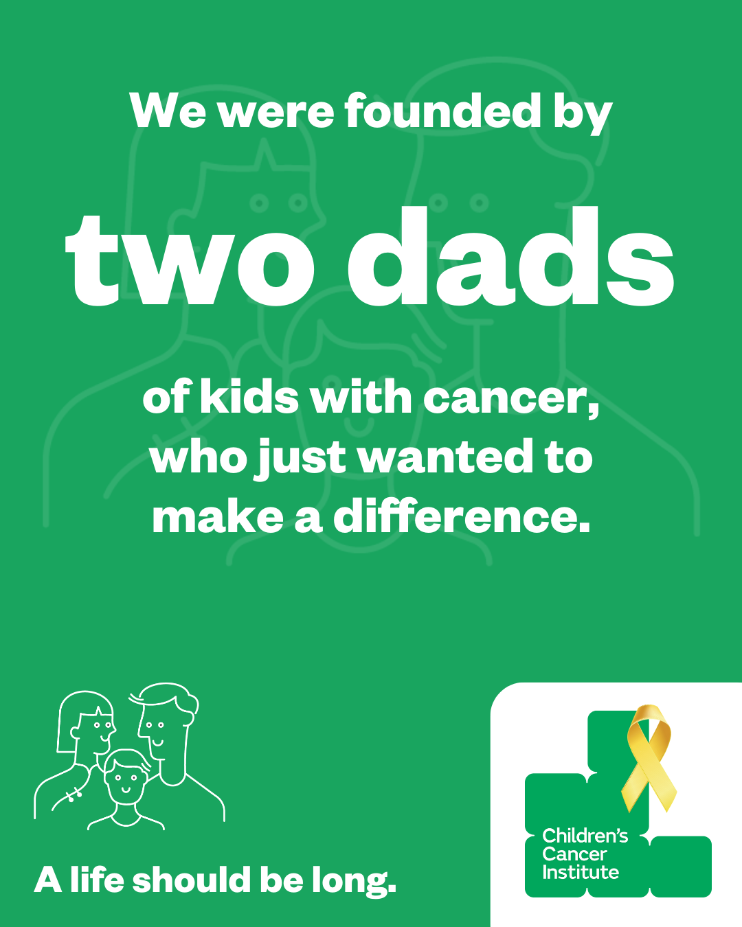 Childhood Cancer Awareness Month - Infographic Two Dads
