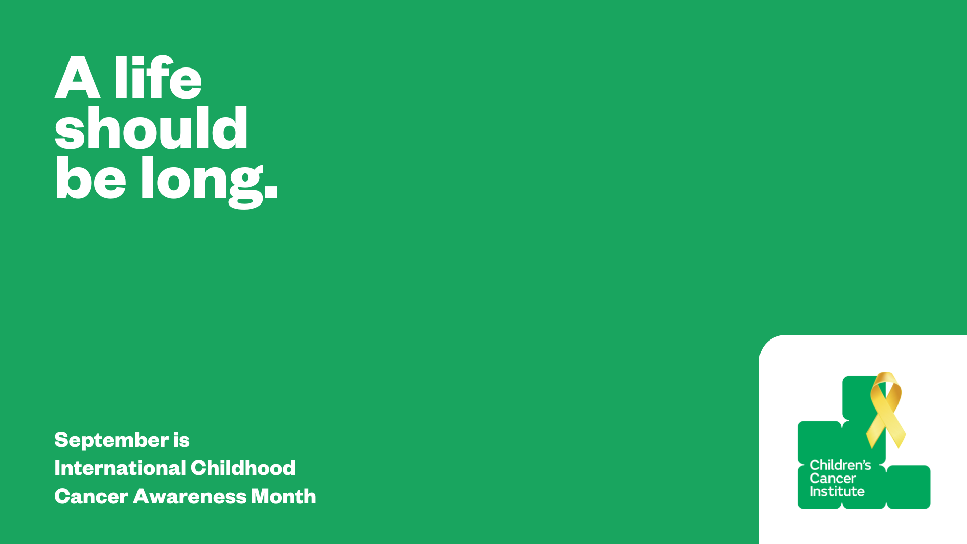 Childhood Cancer Awareness Month - Background v2