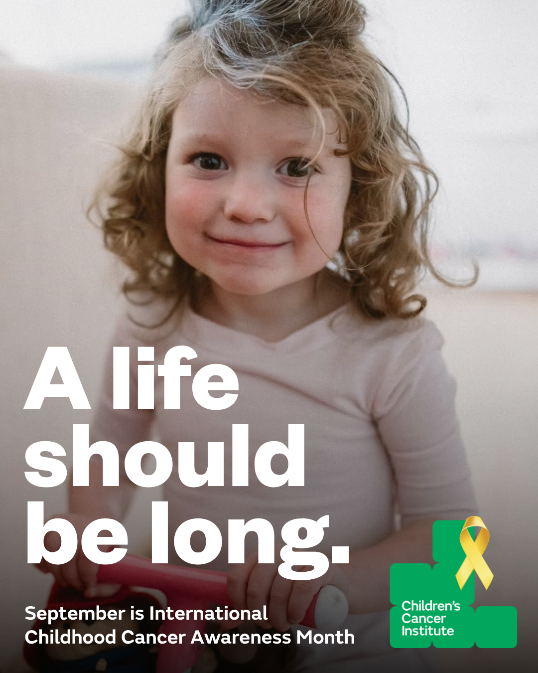 Childhood Cancer Awareness Month - Social Tile 1